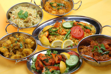 Sticker - Indian Curry Meal