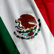 Mexican Flag Closeup