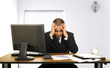 © visi.stock - Employee Stress In His Office
