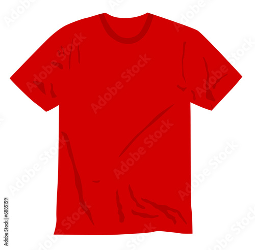 la camiseta roja