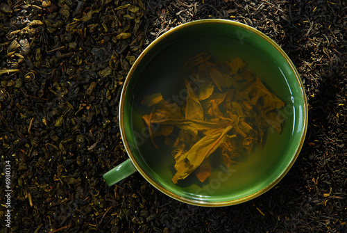 Fototapeta na drzwi i meble Cup of green tea