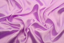 Pink Satin Cloth Foldings