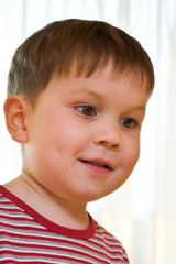 Wall Mural - Portrait of the cheerful kid