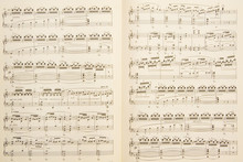 Piano Sheet Music Background
