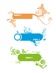 Wall Mural - aviso clasico en vector