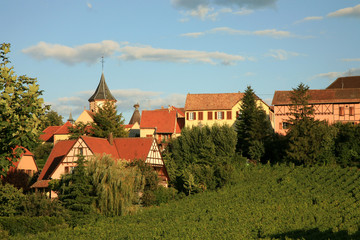 Wall Mural - French village