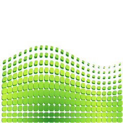 Poster - Abstract flowing background