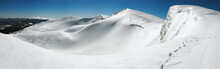 Winter Mountains Ridge