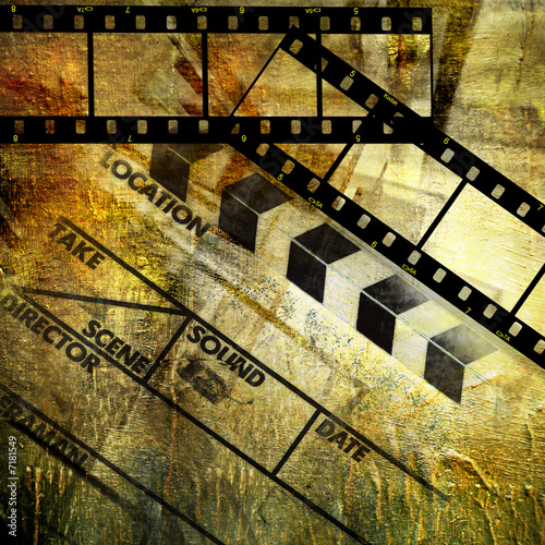 retro movie background