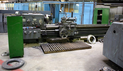 Old lathe