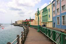 Promenade In Bridgetown, Barbados