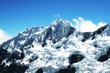 Canvas Print - High Cordilleras mountain