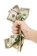 © Feng Yu - a hand full of us dollars