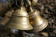 Temple Bells In Muktinath, Annapurna, Nepal