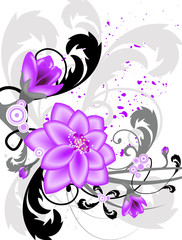 Sticker - Floral Design