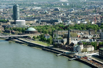 Wall Mural - Düsseldorf am Rhein