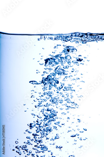 einzelne bedruckte Lamellen - Water Bubbles (von Tyler Olson)