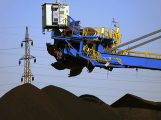 Wall Mural - coal mining