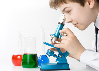 Wall Mural - The young scientist