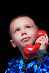 Wall Mural - old phone