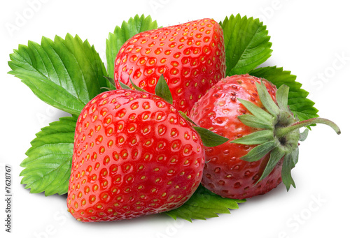 Foto-Doppelrollo - strawberry (von volff)