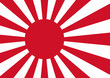 bandera de japon de combate