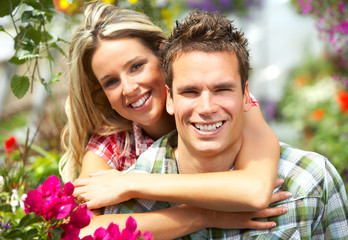 Wall Mural - love couple