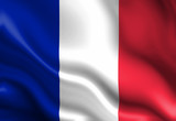 Fototapeta Paryż - French flag