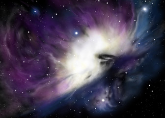 illustration of orion nebula