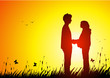 © Ube - Couple at sunset