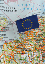 Flag On Map