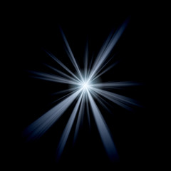 Wall Mural - abstract lens flare