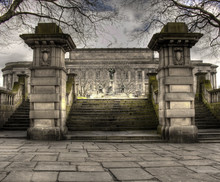 HDR View Of St Georges Hall Liverpool, UK