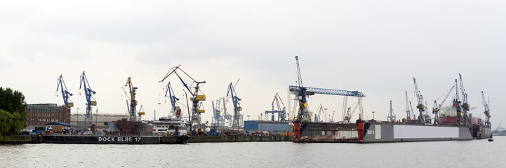  Panorama Hafen Hamburg