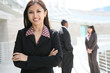 © Stephen Coburn - Pretty Asian Business Woman at Office Building