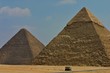 Giza pyramids at Cairo - Egypt