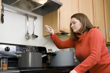 Wall Mural - Cooking - tasting