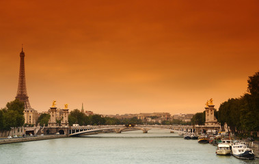 Sticker - Paris pont alexandre 3