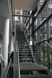 Treppenhaus im modernen Bürogebäude