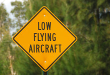 Aviation Warning Sign