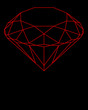 © Pro Web Design - Diamant Rouge (sur fond noir)
