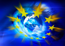Symbolic Illustration Of European Union