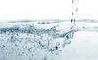 canvas print picture Splash water