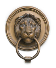 Renaissance Lionhead Knocker From Budapest