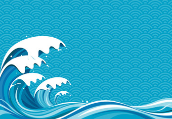 Leinwandbilder - Surf Graphic illustration, No gradient fill.