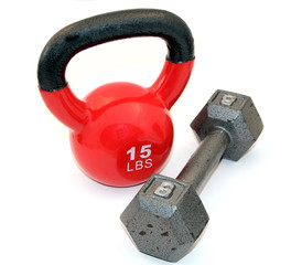 Kettlebell and Dumbell