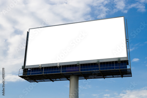 Fotomural Outdoor advertising billboard