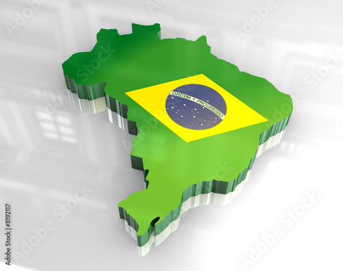 flaga-3d-mapy-brazylii