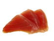 scheiben geschnittener roher tuna,sashimi,fisch,nahaufnahme