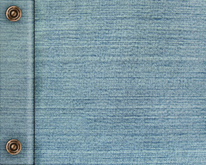 Sticker - Background - texture jeans of  blue color